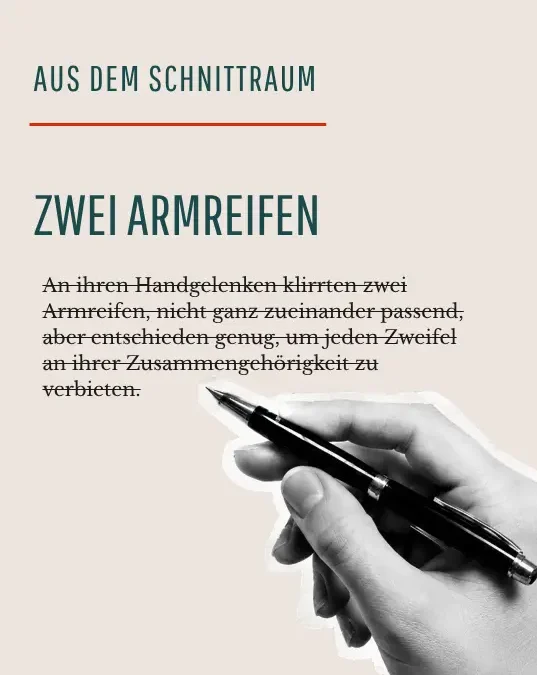 Zwei Armreifen, die nicht gehen wollten